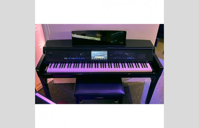 Yamaha Clavinova CVP909 Polished Ebony All Inclusive Premium Package Used As New (SN: BCEP01002) - Image 1